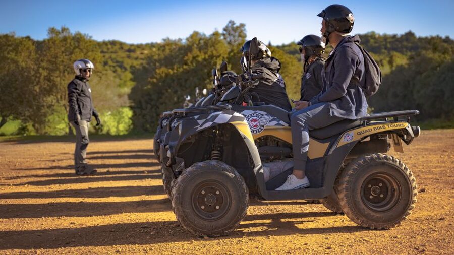 From Albufeira: Half-Day Off-Road Quad Tour - Paderne Castle: the best kind of sightseeing, with a quad ride attached