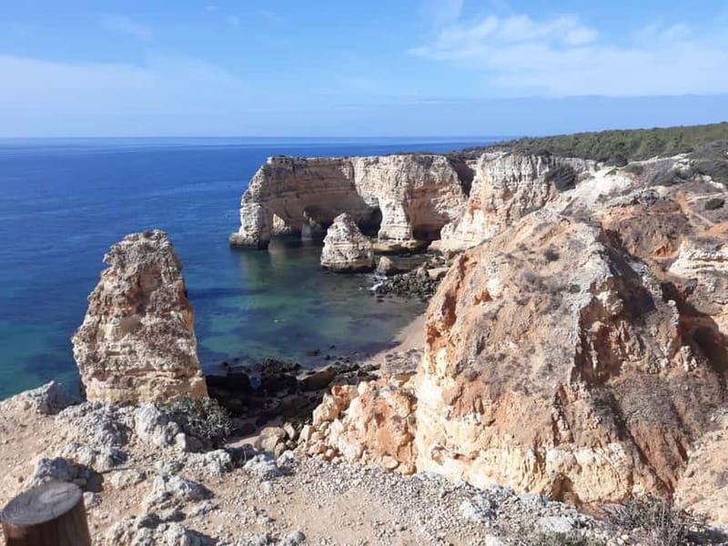 From Albufeira: Tuk-Tuk Tour to Benagil Caves - Praia da Marinha and the Seven Hanging Valleys Trail