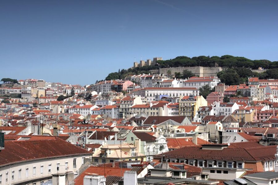 From Algarve: Lisbon City Tour with Shopping - Discoveries Monument and Empire Square, the “Big Portugal” Block