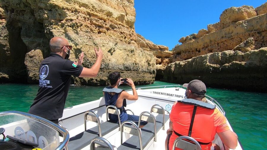 From Armação de Pêra: Benagil Caves and Beaches Boat Tour - Price and value: $29 for 10 caves and 15 sea-only beaches