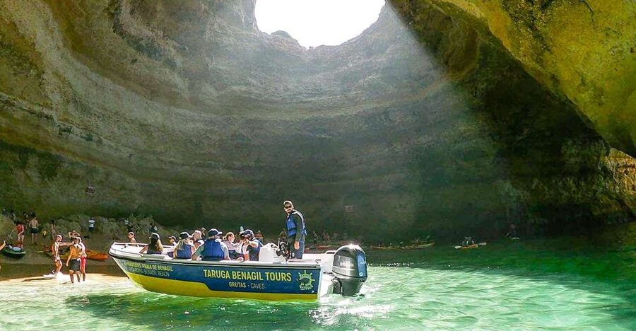 From Benagil: Coast Boat Tour with Benagil Cave - Getting to Taruga Benagil Tours and Benagil Beach, without fuss