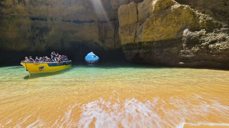From Benagil: Coast Boat Tour with Benagil Cave - Alfanzina Lighthouse: the landmark moment that grounds the trip
