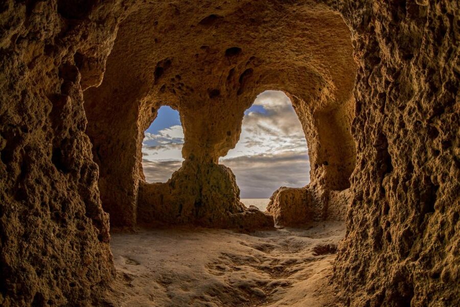From Carvoeiro: Benagil Caves and Praia da Marinha Boat Trip - Praia da Marinha arches: seeing Europe’s famous beach from the waterline
