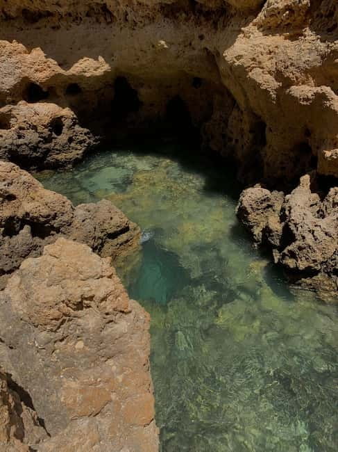 From Faro: Adventure Express Tour - Cliff Jump & Beach - Why Algar Seco and Praia da Marinha feels different from the usual cave tours