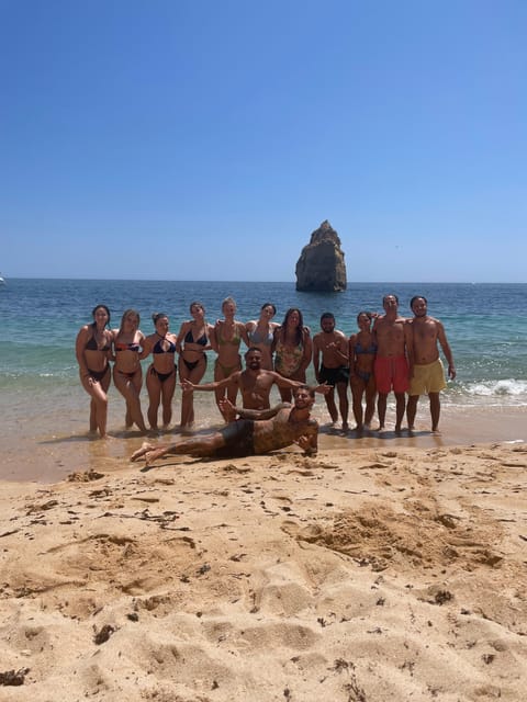 From Faro: Benagil, Algar Seco, 7 Hanging Valleys, & Marinha - Guides Who Make It Fun, Rafael and Caio Are a Big Reason