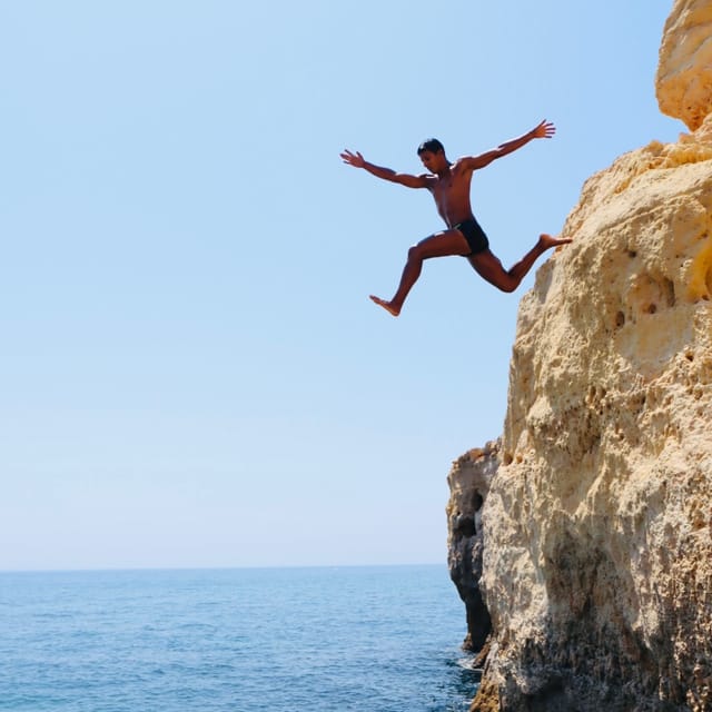 From Faro: Benagil, Algar Seco, 7 Hanging Valleys, & Marinha - Algar Seco’s Sea-Cut Caves and the Art of the Right Stand