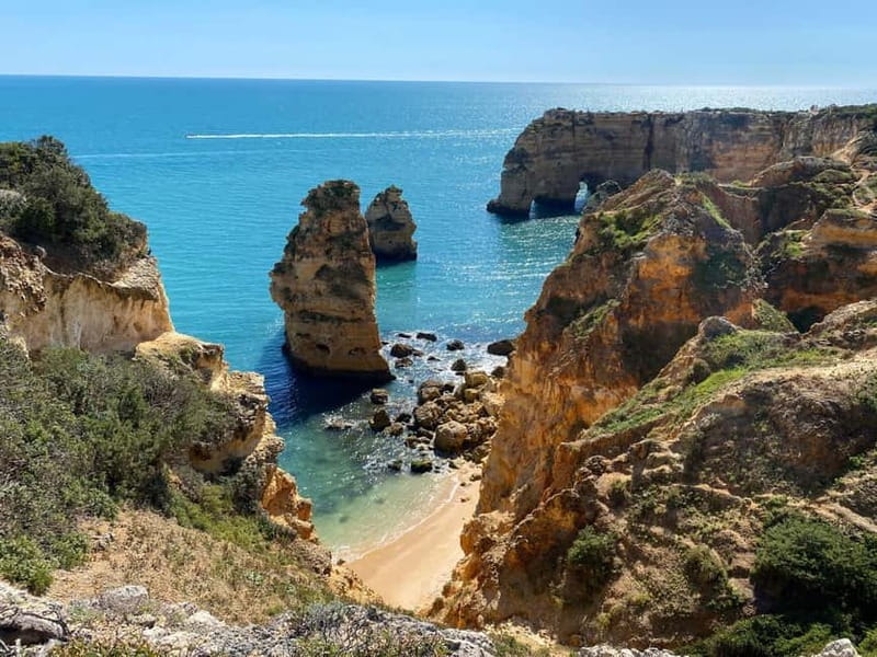From Faro: Benagil Cave and Seven Hanging Valleys Trail Tour - Getting From Faro Marina to the Algarve Cliffs in 6 Hours