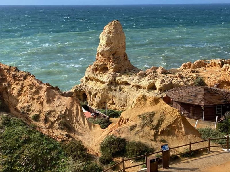 From Faro: Benagil Cave and Seven Hanging Valleys Trail Tour - Algar Seco: Boneco Cave Views and More Coastal Angles