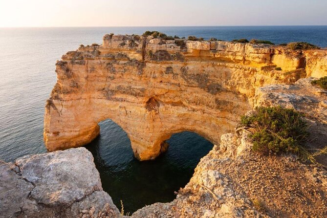 From Faro: Benagil Cave, Marinha & Carvoeiro Full-Day Tour - Praia da Marinha: the cliff walk that sets the tone