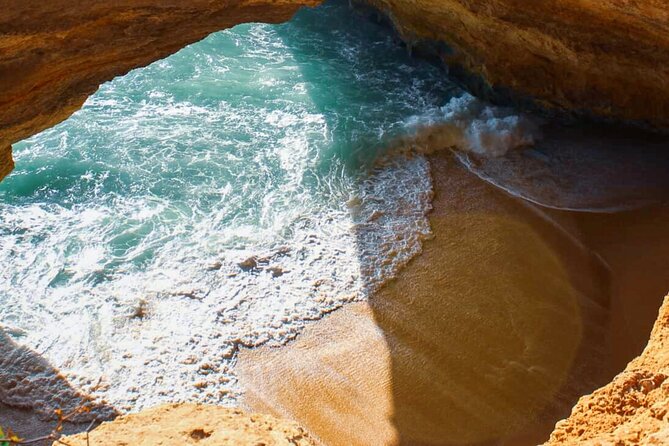 From Faro: Benagil Cave, Marinha & Carvoeiro Full-Day Tour - Algar Seco boardwalk and rock formations: the best part for photo lovers