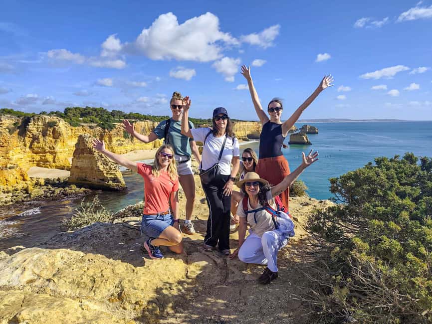 From Faro: Benagil Cliffs Hiking & 4 Treasures Experience - Faro pickup and how the 6.5 hours feel in real life