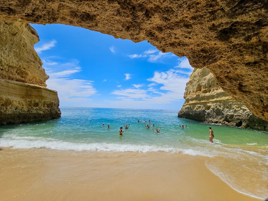 From Faro: The Original Benagil Cave, Marinha & More Tour - Cliffside Spectacular Panoramas: How to Get the Photos Without Stress