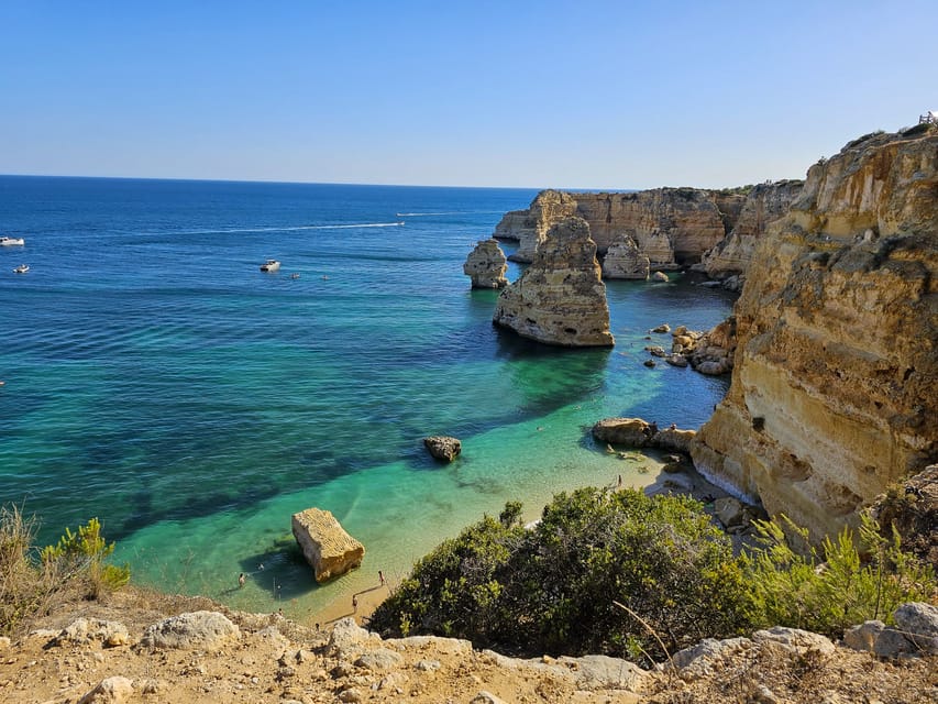 From Faro: The Original Benagil Cave, Marinha & More Tour - Walking Choices, Footwear, and Water Gear That Actually Helps