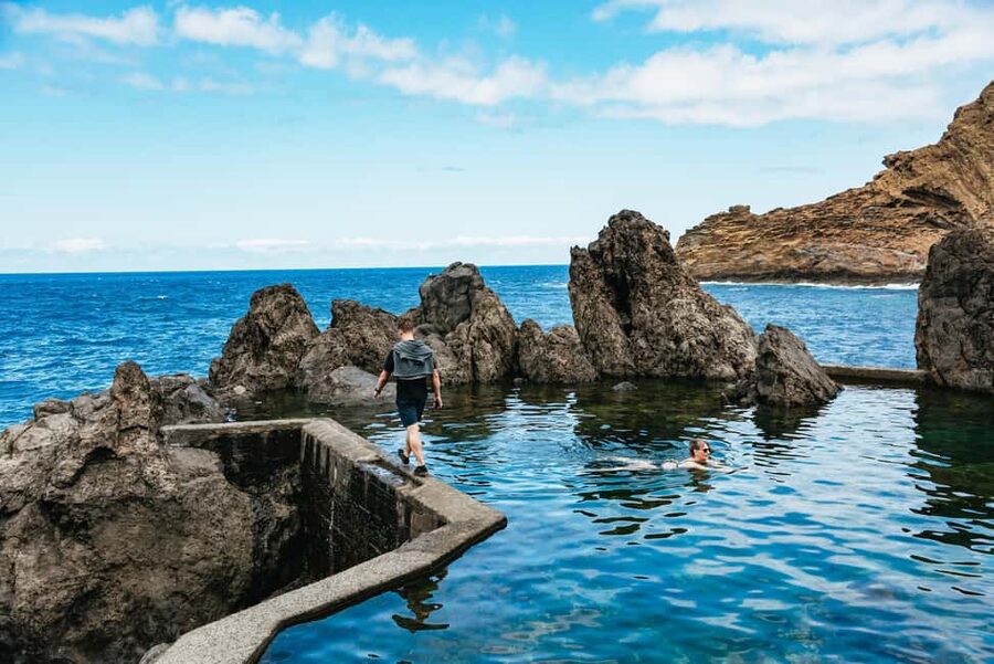 From Funchal: Fanal, Porto Moniz and Seixal Day Jeep Tour - Câmara de Lobos Bay to Ribeira Brava: the easy start that sets the tone