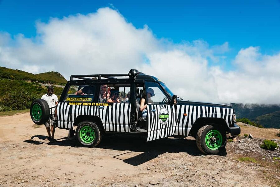 From Funchal: Fanal, Porto Moniz and Seixal Day Jeep Tour - Cabo Girão skywalk: the 580-meter wow factor