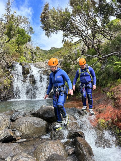From Funchal: Madeira Island Canyoning for Beginners - The snack and water stop, and how to pace your energy