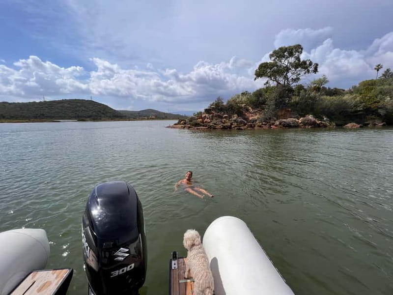 From Lagoa: Visit Silves Town by Boat with Hop Off & Hop On - Boat comfort and safety: why this small rescue-boat style vessel matters