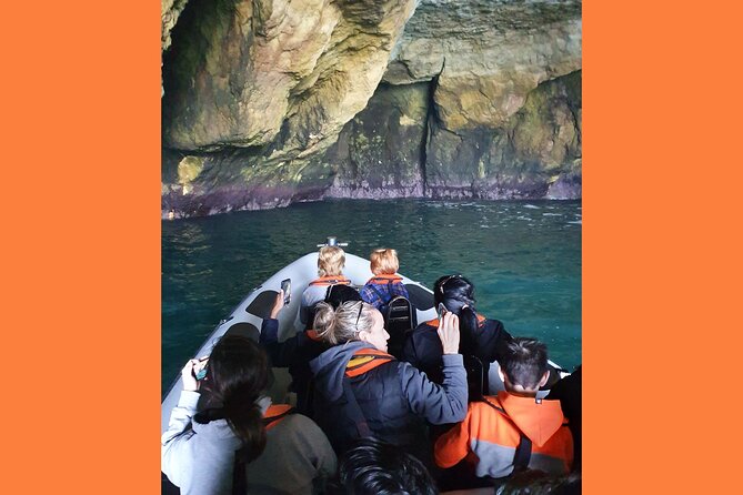 From Lagos: Benagil Caves Tour by Speed Boat with Guide - Inside Benagil Cave: Short Time, Big Visual Impact