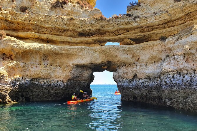 From Lagos: Kayak Tour of Ponta da Piedade Caves on Catamaran - Kayak Technique in Doubles, and How First-Timers Actually Cope