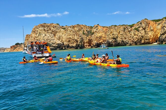 From Lagos: Kayak Tour of Ponta da Piedade Caves on Catamaran - What You See at Ponta da Piedade: Grottos, Cliffs, and Real Photo Angles