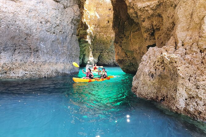 From Lagos: Kayak Tour of Ponta da Piedade Caves on Catamaran - The Catamaran Launch System That Makes It Beginner-Friendly