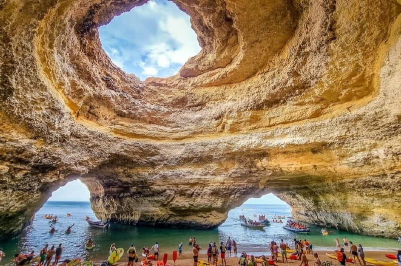 From Lisbon: Algarve, Benagil Sea Cave & Lagos Full-Day Tour - Meeting point and timing: Hard Rock Cafe and a strict start