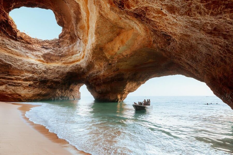 From Lisbon: Algarve, Benagil Sea Cave & Lagos Full-Day Tour - Carvoeiro: a calm middle stop that breaks up the drive