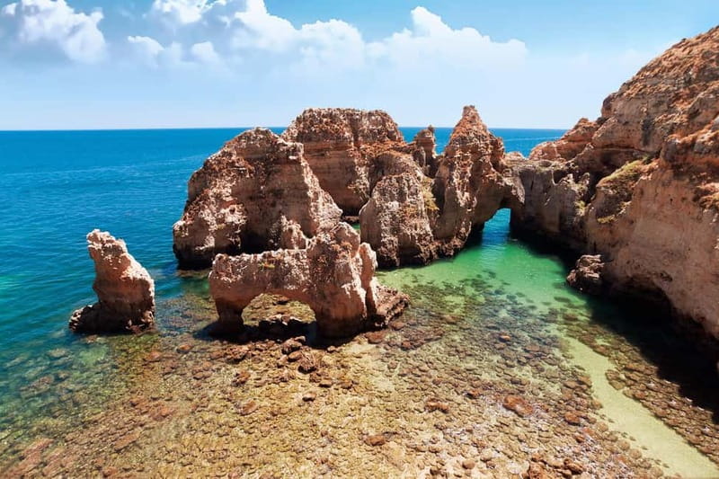 From Lisbon: Lagos & Albufeira Day Tour in the Algarve - Ponta da Piedade Cliffs, Caves, and the Best Photo Angles