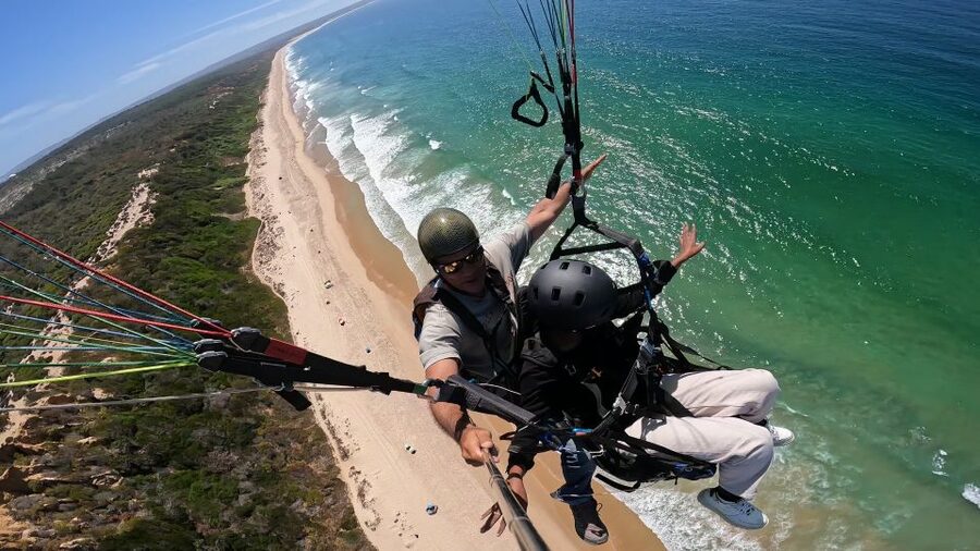 From Lisbon: Paragliding Tandem Flight - From Pickup to Takeoff: What Your Day Feels Like