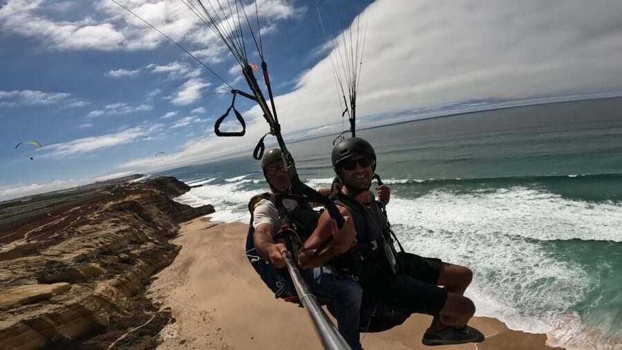 From Lisbon: Paragliding Tandem Flight - Safety and Trust: The Pilot Makes or Breaks It