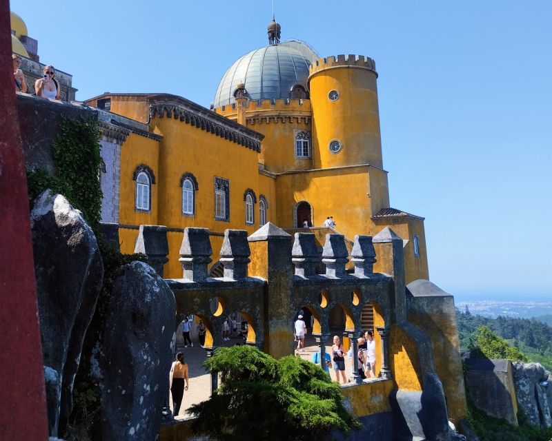 From Lisbon: Sintra and Cascais Natural Park Private Tour - Pena Palace: The Day Starts With the Most Photogenic Stop