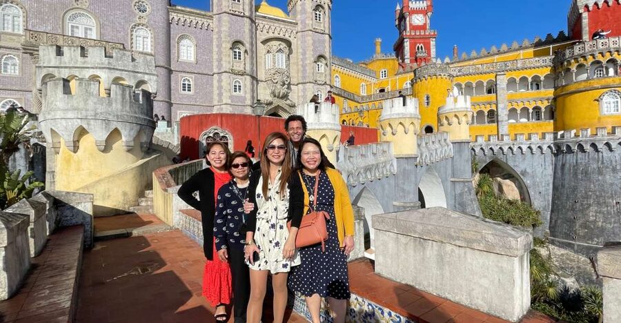 From Lisbon: Sintra, Cabo da Roca, Cascais, & Estoril Tour - Pena Palace: Romantic color on the mountain (and how to experience it well)