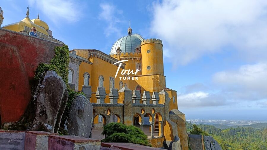 From Lisbon: Sintra, Cabo da Roca, & Cascais Private Tour - Pena Palace and Park, the cliff-top showpiece