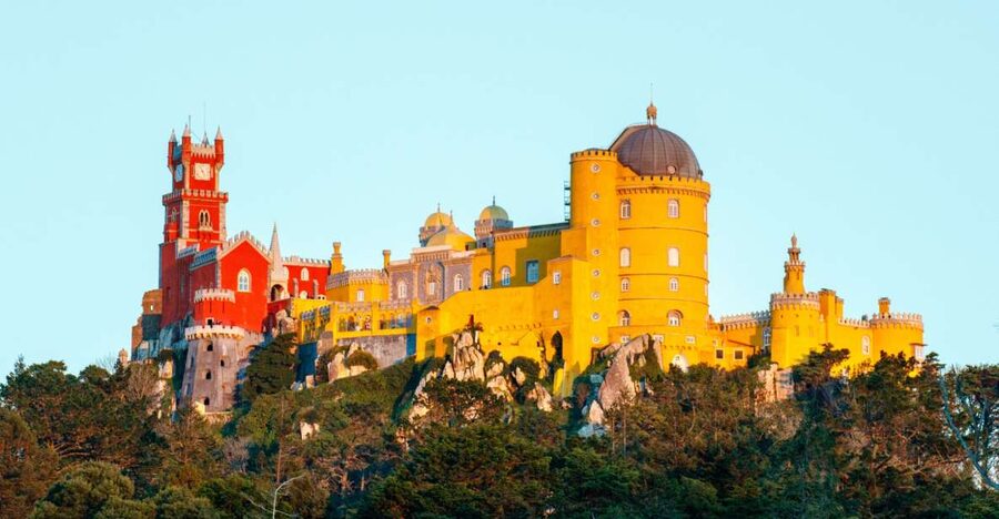 From Lisbon: Sintra, Cascais and Estoril Full-Day Tour - Pena Palace: your first big wow, and how to get the most out of 1.5 hours
