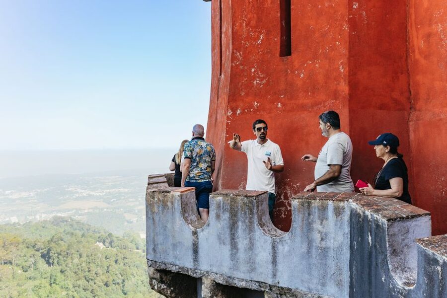From Lisbon: Sintra & Cascais Group Tour with Pena Palace - Cascais free time: harbor strolls and an easier pace than Sintra