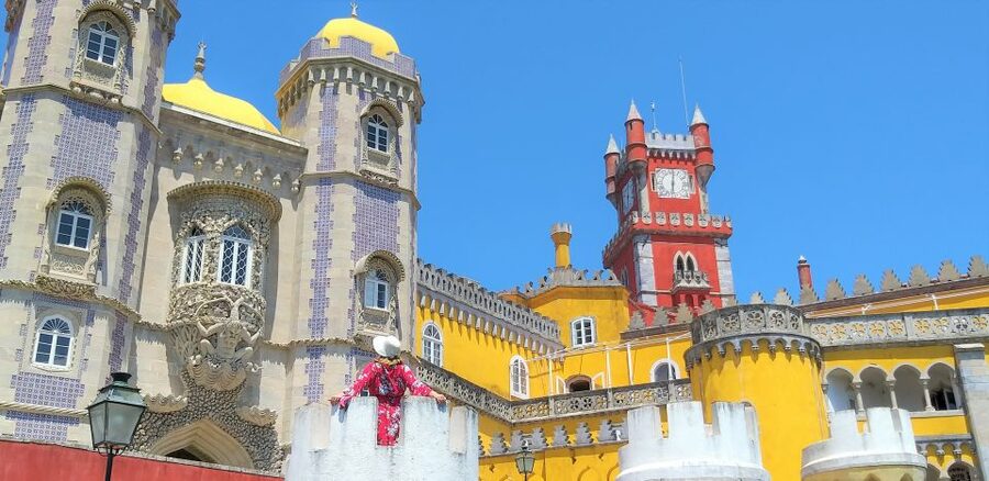 From Lisbon: Sintra, Pena Palace and Quinta da Regaleira - Pena Palace: skip the line, then enjoy the views from the hilltop