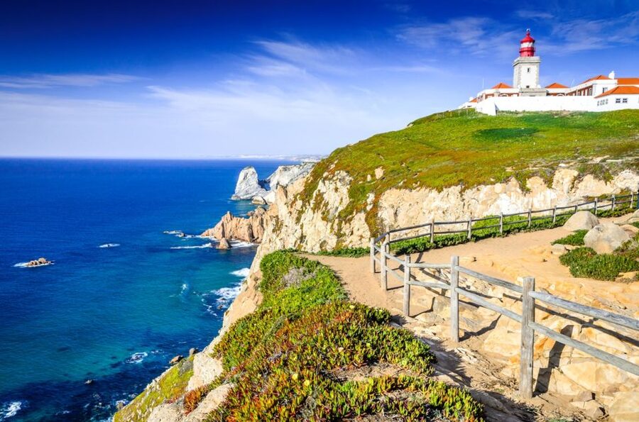 From Lisbon: Sintra, Pena, Regaleira, Coast Roca & Cascais - Cascais: royals in the summer, and a relaxed marina walk