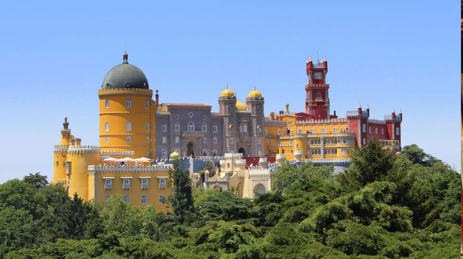 From Lisbon: Sintra Pena Regaleira Roca Cap Cascais Tour - Pena Palace: Color, History, and Views That Make People Pause