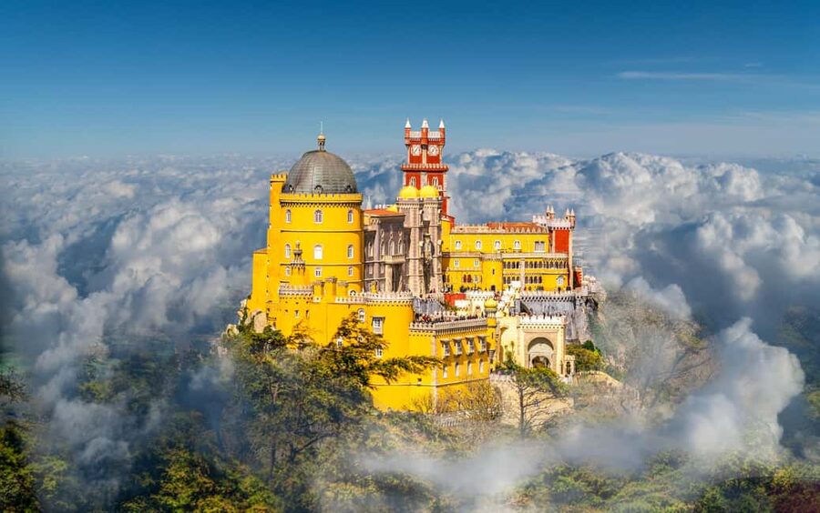 From Lisbon: Small Group Tour of Sintra and Cabo da Roca - Pena Palace: the famous stop, handled with timing in mind