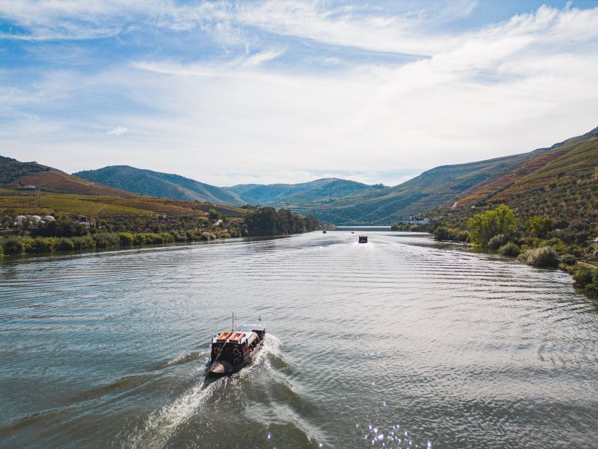 From Pinhão: Douro Valley Rabelo Boat Tour with Audio Guide - WebApp Audio Guide by QR Code (Offline Included, But Test Early)