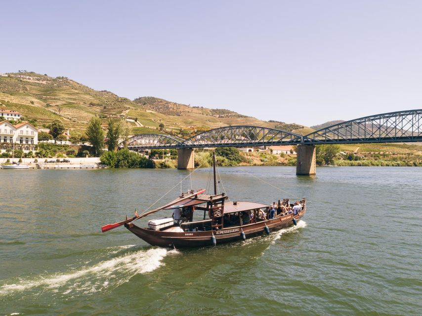 From Pinhão: Douro Valley Rabelo Boat Tour with Port Wine - Approaching the Barragem do Tua and Foz Tua Dam