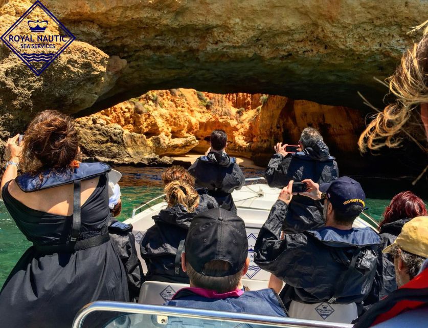 From Portimão: Algar de Benagil and Sea Caves Boat Tour - Praia da Marinha: Iconic Beach Views Without the Land Logistics