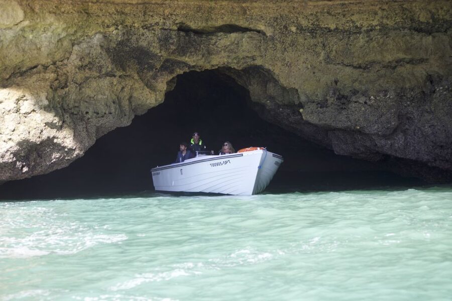 From Portimão: Benagil Boat Tour with Local Guide - Outbound Cruise: Praia da Rocha, Ponta do Altar, and Carvoeiro’s Coast