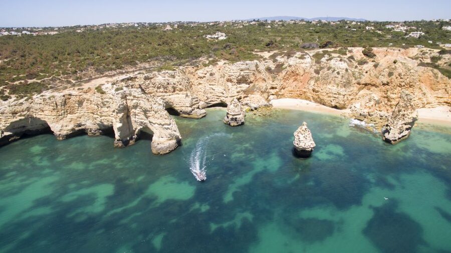 From Portimao: Benagil Cave and Marinha Beach Boat Tour - Algar Seco Rock Formations: Where the Coast Turns Weird (In a Good Way)