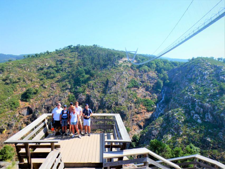 From Porto: 516 Arouca Bridge and Paiva Walkways Guided Tour - Crossing the 516 Arouca Suspension Bridge: the moment your stomach notices
