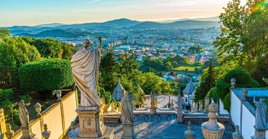 From Porto: Braga & Guimarães Full-Day Tour - Braga Cathedral and the old-town streets: baroque details you’ll actually notice