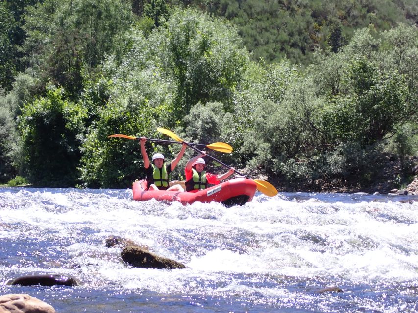 From Porto: Paiva River Canoe Rafting Adventure Tour - On the water: rapids, photo stops, and the optional jumps