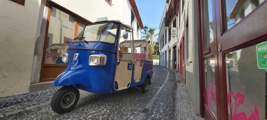 Funchal: Guided City Tuk-Tuk Tour - Miradouro da Vila Guida: a calm viewpoint break without city noise