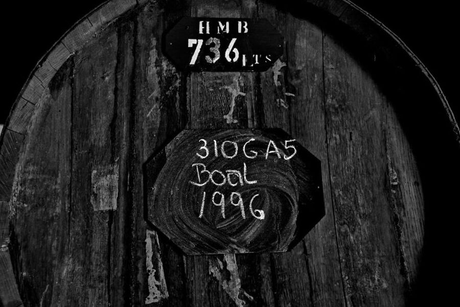 Funchal: H.M. Borges Winery Guided Tour with Wine Tasting - The Tasting Room at H.M. Borges: Max Römer Art and Your Flight of Madeira