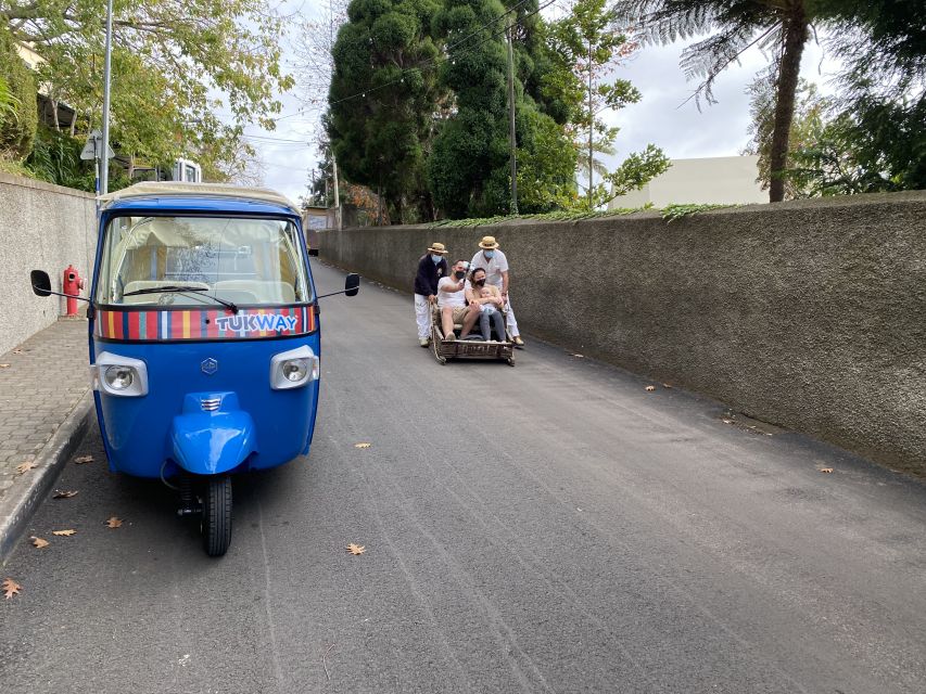 Funchal: Monte Tropical Garden & Toboggan Ride by Tuk Tuk - From Funchal Pickup to Mountain Views: The Ride That Sets the Tone